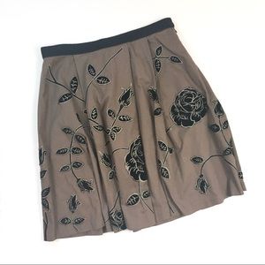 Anthropologie Skirts - Anthropologie Odille Rose Embroidered Skirt Anthropologie Skirts - Anthropologie Odille Rose Embroidered Skirt